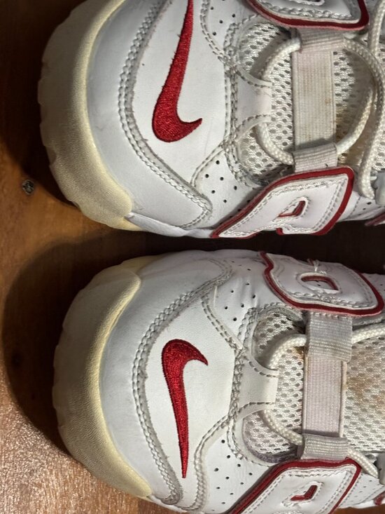 Nike Air Uptempo Shoes 921948-102 Size 8 White Varsity Red Mens main image 15